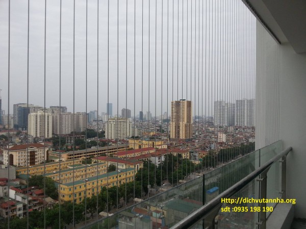 Cửa hàng cung cấp lưới an toàn cầu thang đẹp ở Đinh Tiên Hoàng