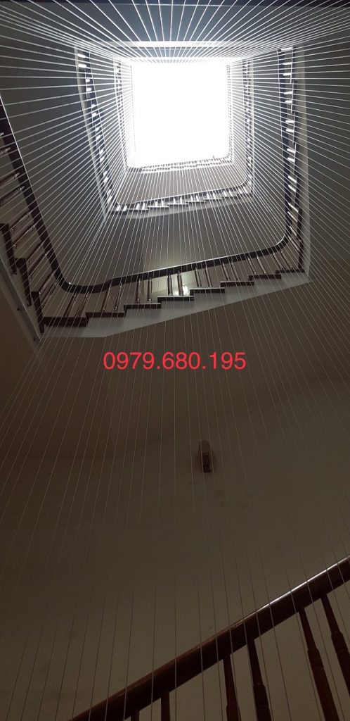lưới bảo vệ cầu thang giá rẻ tại Ninh Bình