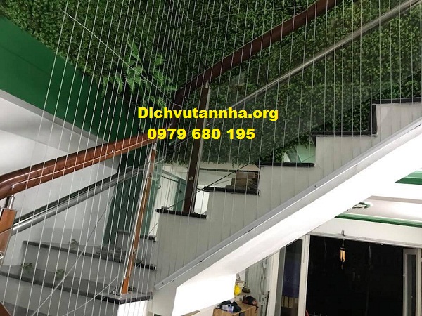Lưới bảo vệ cầu thang bảo vệ an toàn cho trẻ em, người già