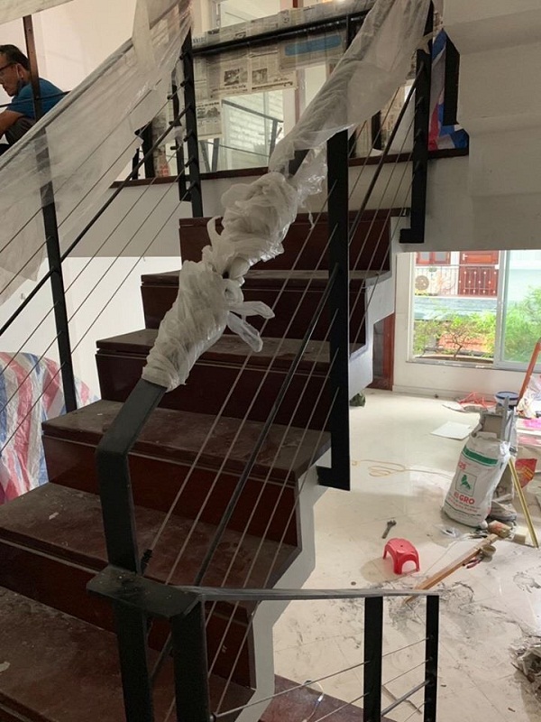 lắp đặt cáp cầu thang bằng tăng đơ uy tín tại quận Long Biên