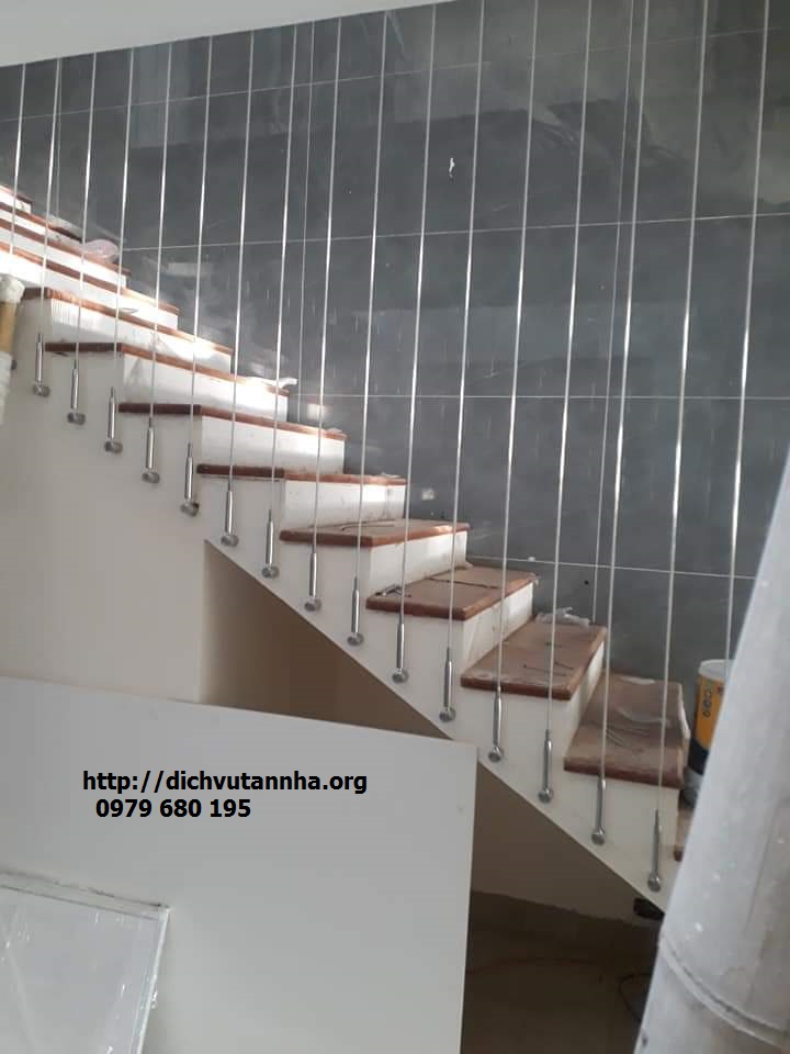 Chuyên lắp đặt lưới an toàn, lưới bảo vệ, cáp cầu thang và giàn phơi giá rẻ