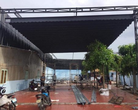 Bạt xếp lớp lượn sóng giá tốt