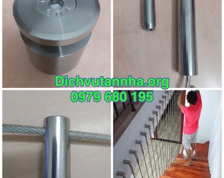 Cầu thang dây cáp đẹp