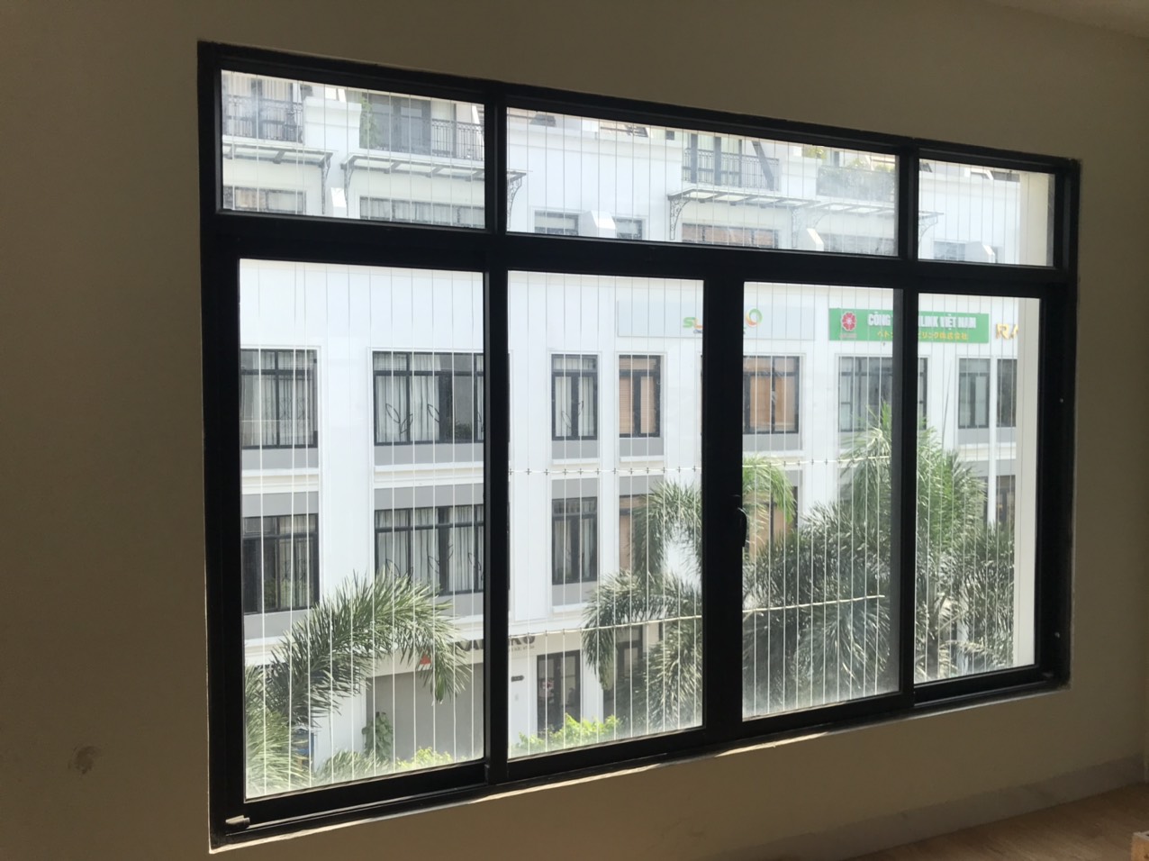 Hình ảnh mẫu thi công lưới an toàn chung cư ở Bình Thuận
