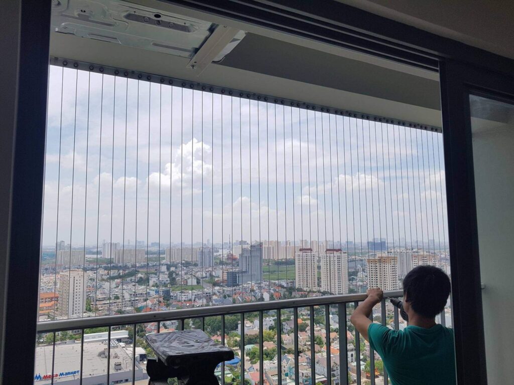 công trình lắp đặt lưới an toàn ban công chung cư ở khu vực Đà Nẵng