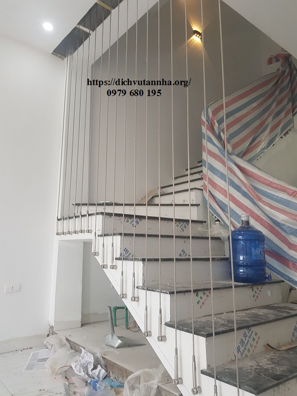 Lắp đặt cáp cầu thang tại Thái Bình