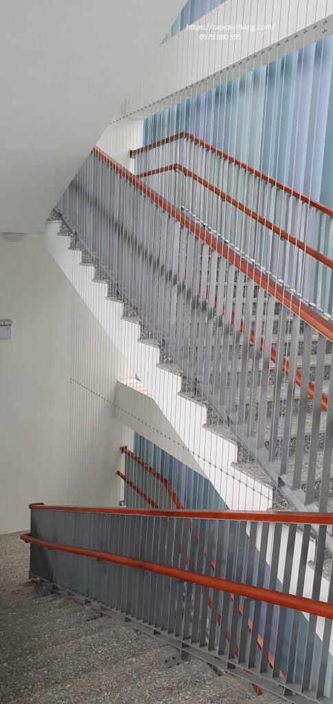 Lắp đặt Lưới an toàn cho cầu thang tại Hải Phòng