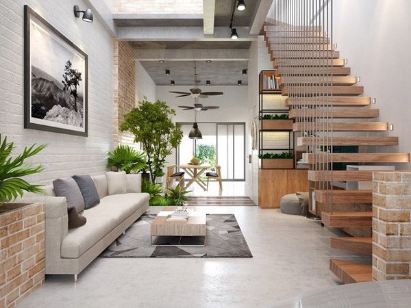 Cầu thang dây cáp phù hợp với mọi thiết kế nội thất
