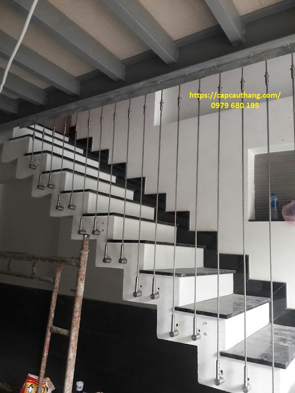Dây cáp trang trí cầu thang