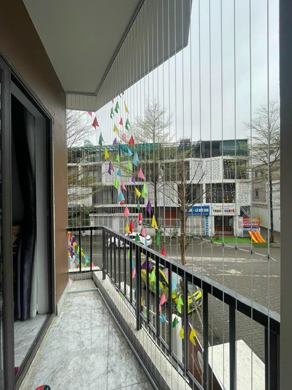 Lưới an toàn ban công trường học