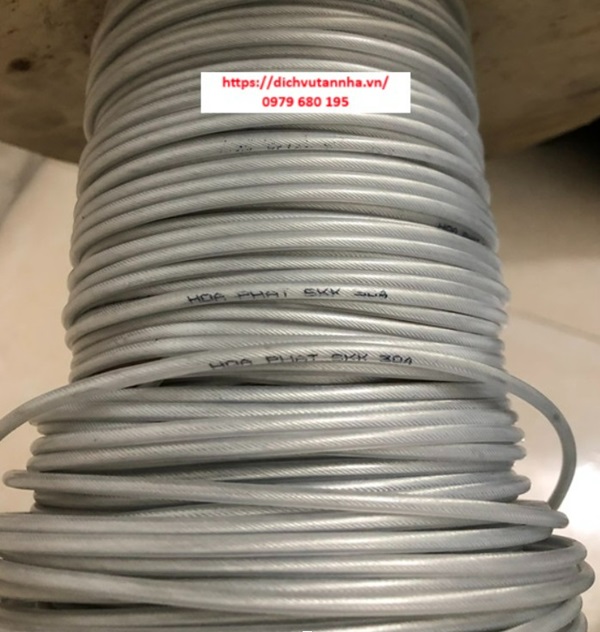 Lưới an toàn inox bọc nhựa