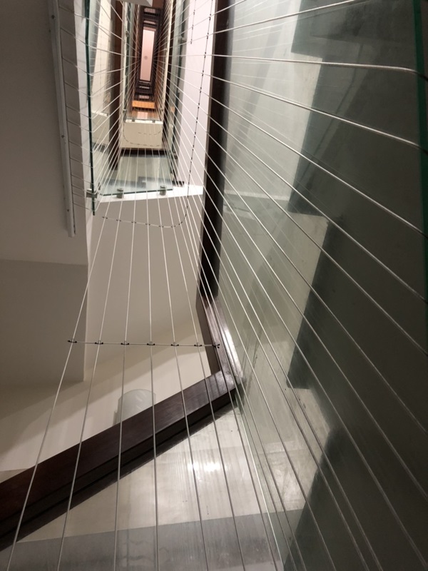 Lưới an toàn cầu thang tại Thường Tín