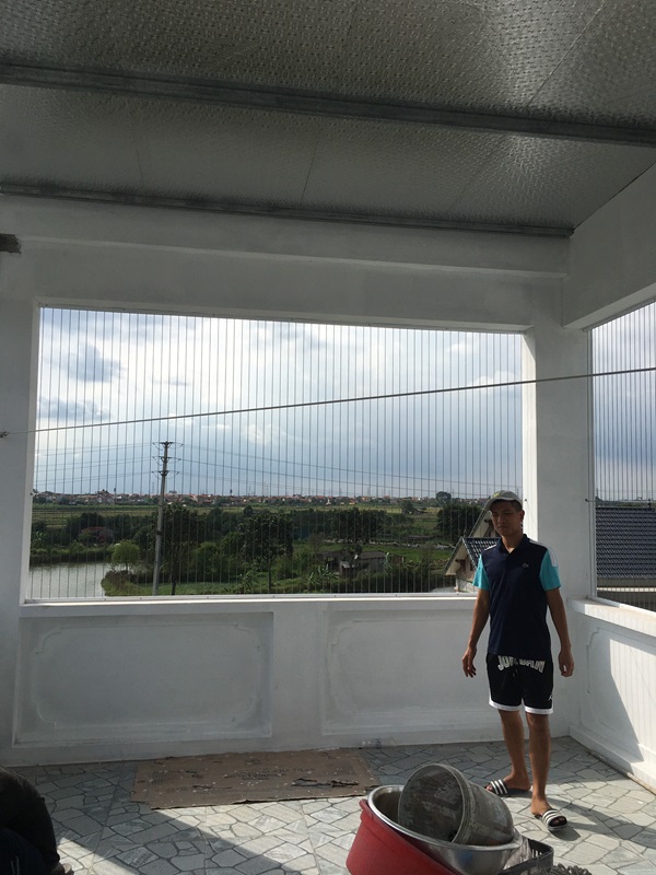 Lưới ban công inox trần tại Thường Tín Lưới ban công inox trần tại Thường Tín