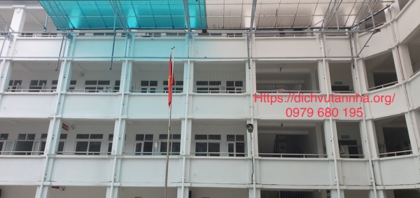 Lắp đặt lưới an toàn trường học tại Thanh Trì Lắp đặt lưới an toàn trường học tại Thanh Trì