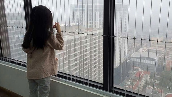 Lưới an toàn ban công cầu thang trường học Lưới an toàn ban công cầu thang trường học