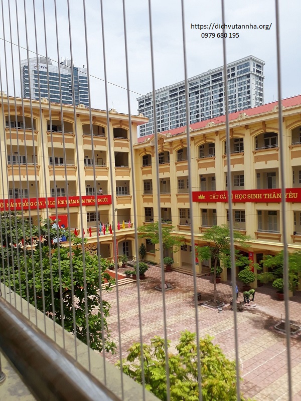 Lưới an toàn ban công trường học tại Hà Nội Lưới an toàn ban công trường học tại Hà Nội